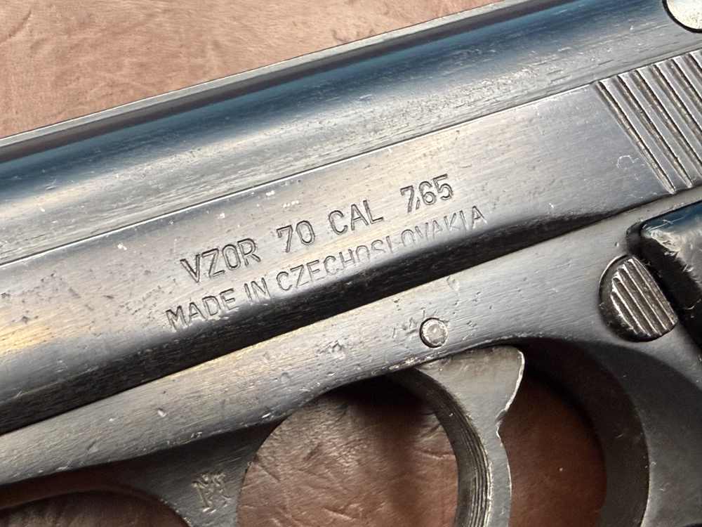 CZ VZOR 70 .32 ACP/7.65mm VZ-70 Czechoslovakia 1971 C&R cz70 vz70-img-4