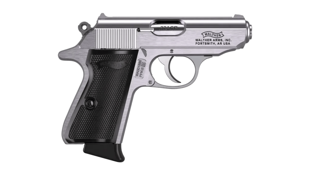WALTHER PPK/S STAINLESS 32 AUTO 3.3'' -img-1