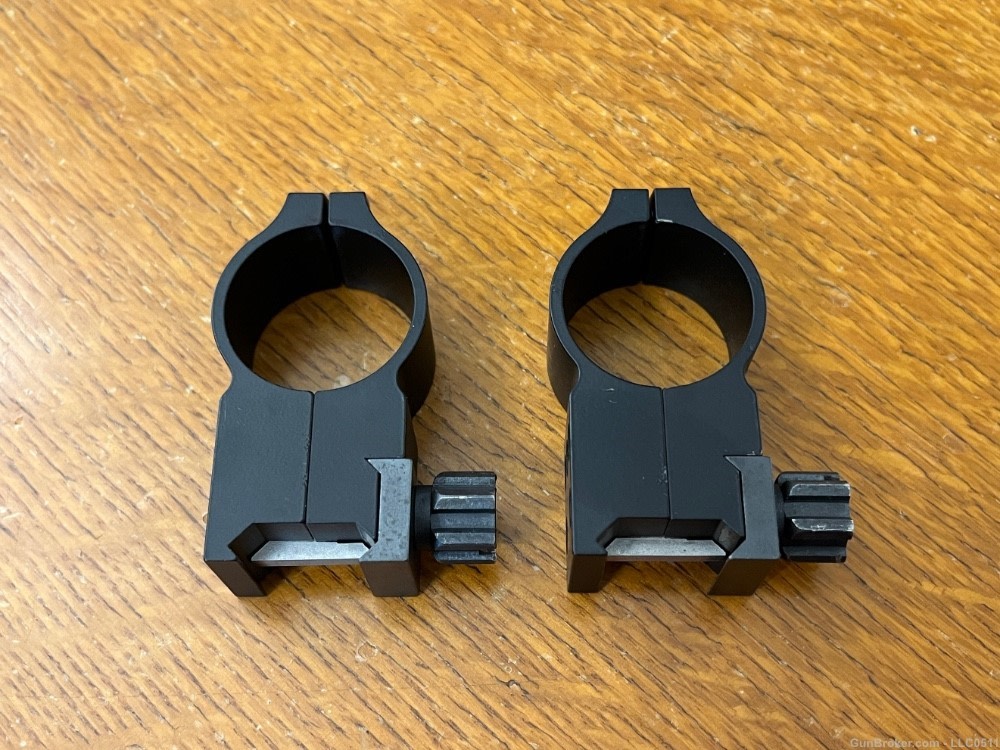 Warne Tactical 30mm Scope Rings High 30mm Matte Black Steel 615M-img-3
