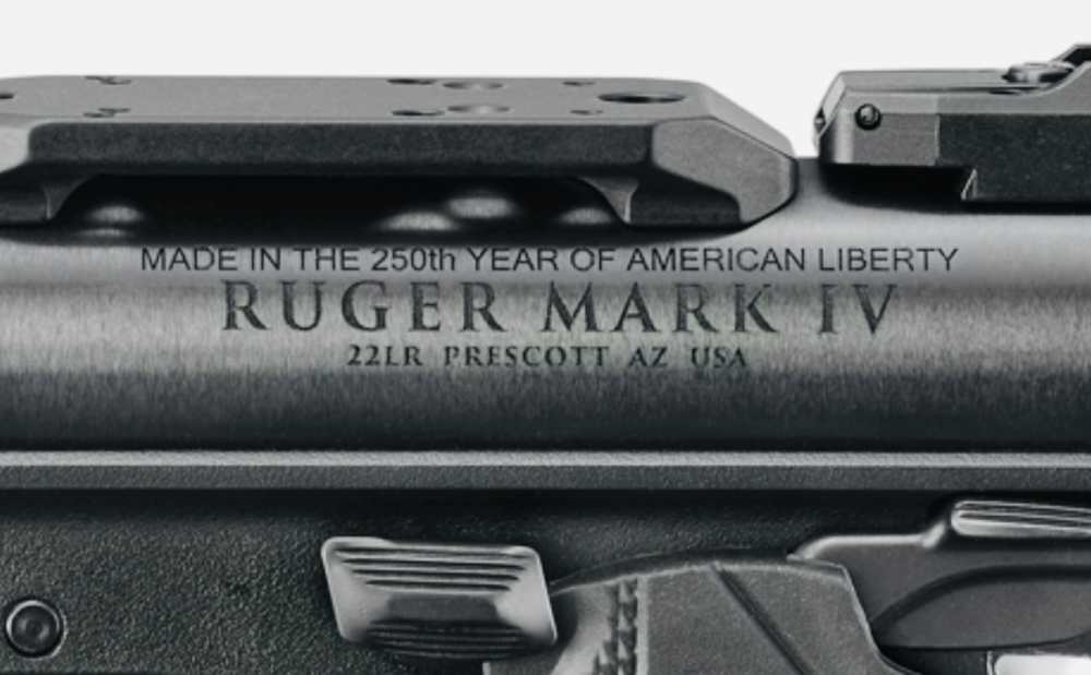 Ruger Mark IV 22/45 250th Anniversary Limited Edition Engraved 22LR -img-4