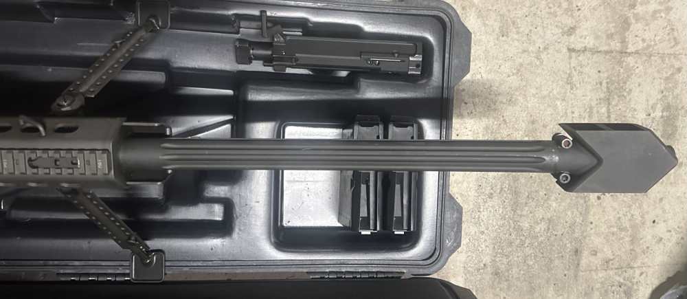 Unfired Early Barrett M82A1-SYS 50 BMG Rifle+Pelican Hard Case+2 Magazines -img-5