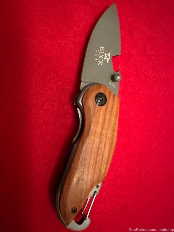 Buck Wooden Grips Clip-img-1