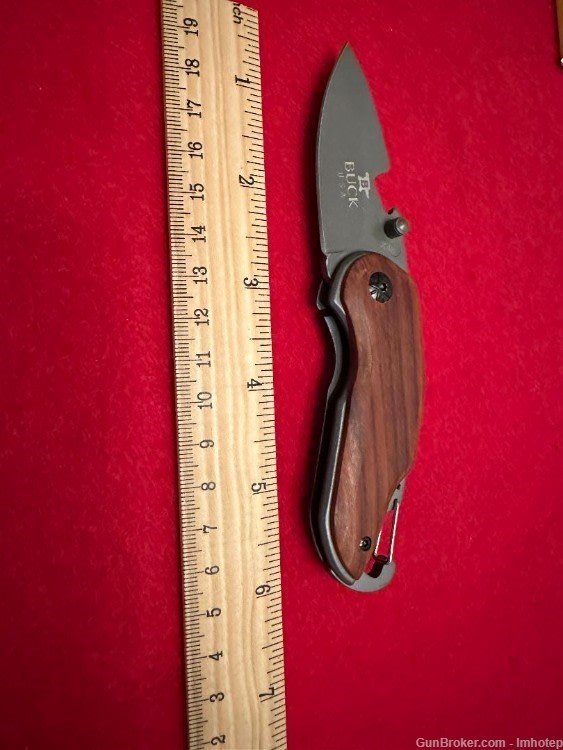 Buck Wooden Grips Clip-img-3