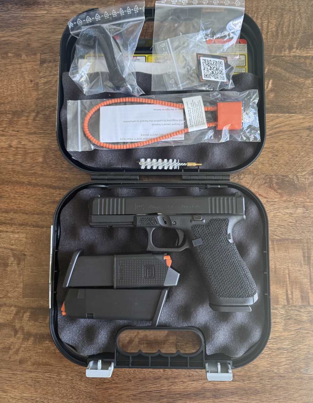 Glock 20 Gen 5 MOS Stippled And Ported 10mm-img-0