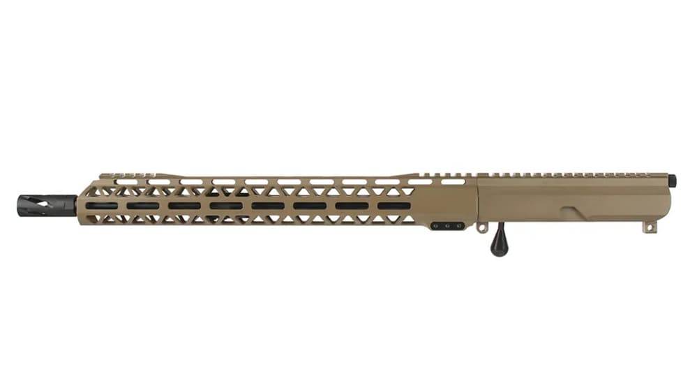 AR-15 .300 Blackout 16" Bolt Action Upper Receiver & BCG Cerakote FDE-img-1