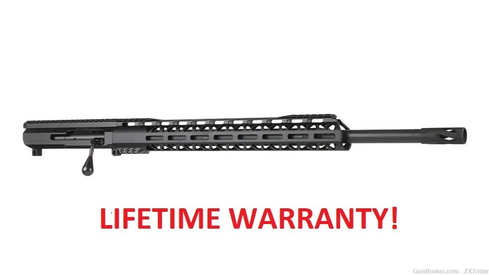AR-15 5.56 20" Bolt Action Upper Receiver with BCG & Nitride CHF Barrel-img-0