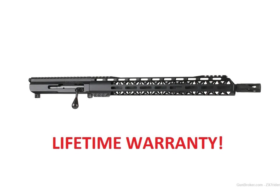 AR-15 .223 Wylde Complete 16" Bolt Action Billet Upper Receiver w/ Bolt 1:8-img-0