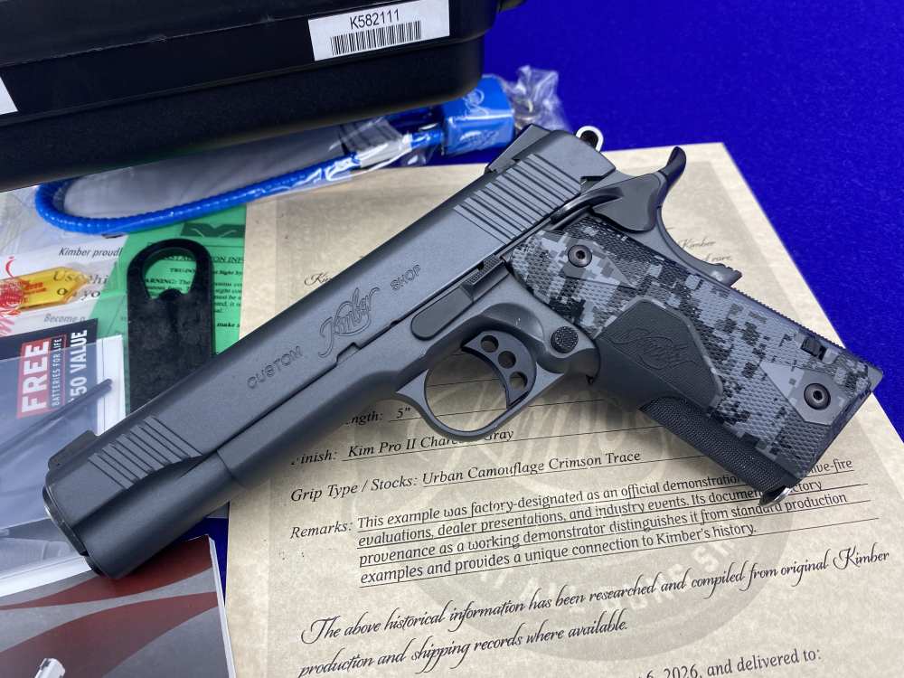 Kimber Custom Covert .45 ACP *KIMBER RETAINED FACTORY DEMO GUN* #K582111-img-3