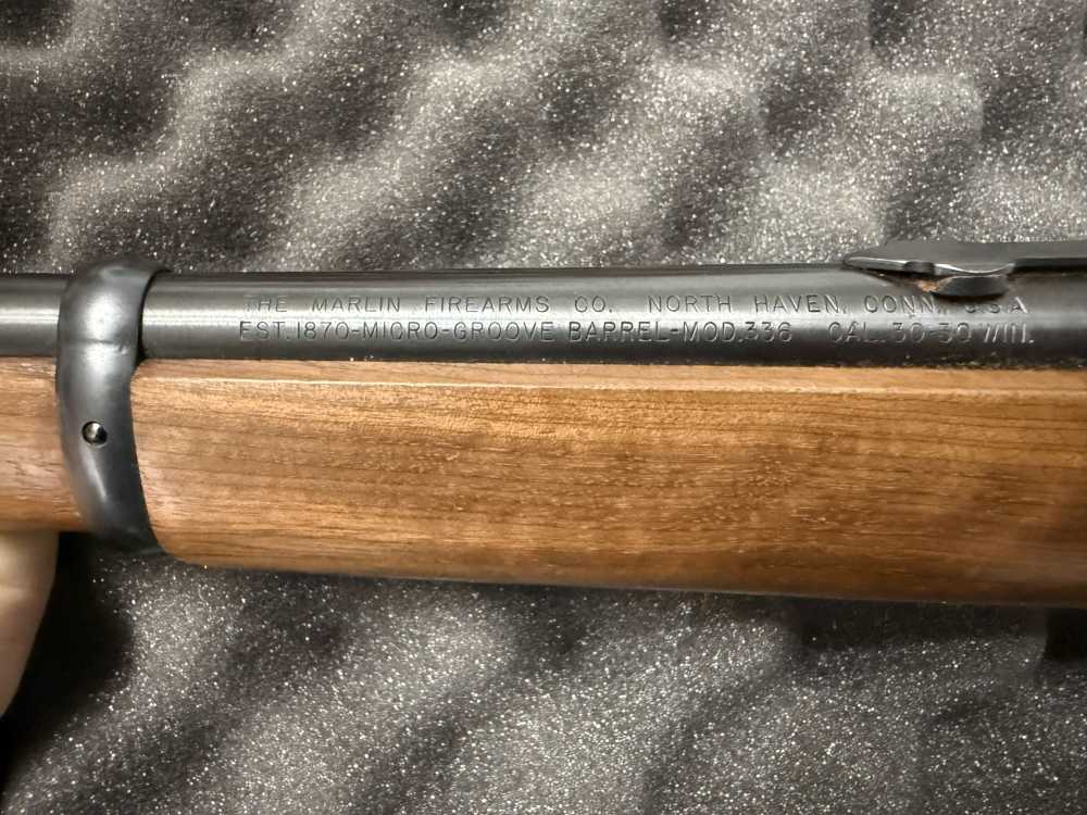 1975 Marlin Model 336 JM-stamped 30-30 lever action rifle -img-12