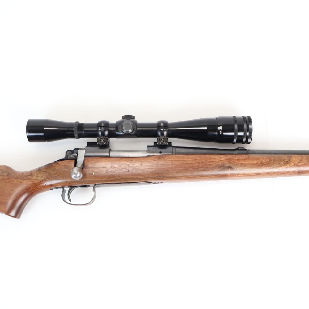 Remington 722 .244 REM 26" Blue/Wood MFG 1955 W/ Lyman 8X Scope C&R OK! -img-3
