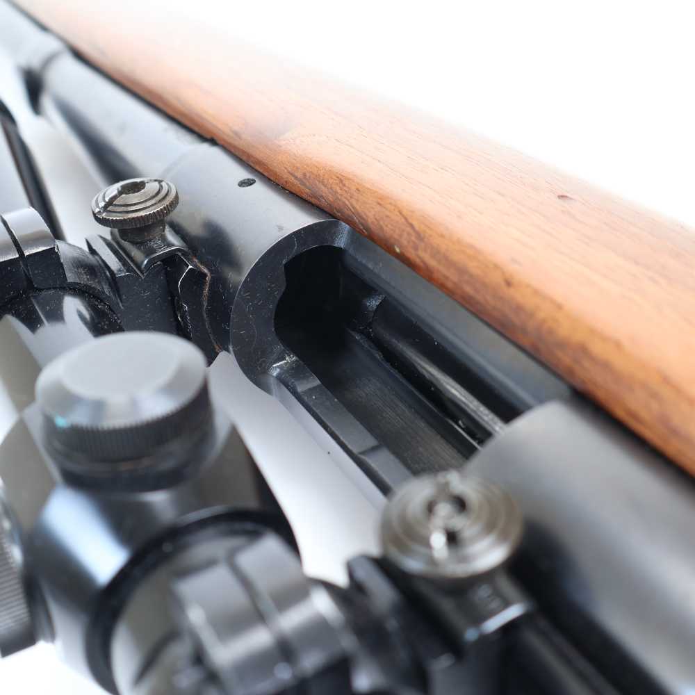 Remington 722 .244 REM 26" Blue/Wood MFG 1955 W/ Lyman 8X Scope C&R OK! -img-30
