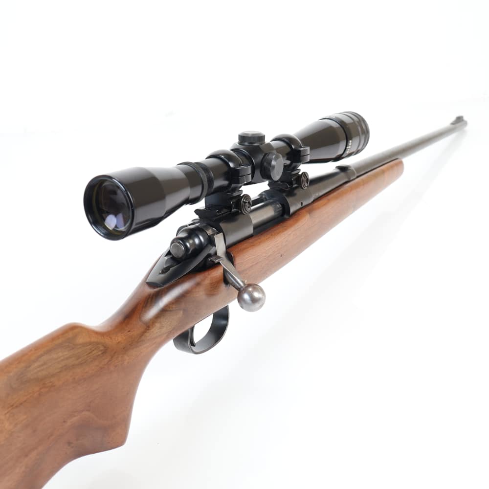 Remington 722 .244 REM 26" Blue/Wood MFG 1955 W/ Lyman 8X Scope C&R OK! -img-12