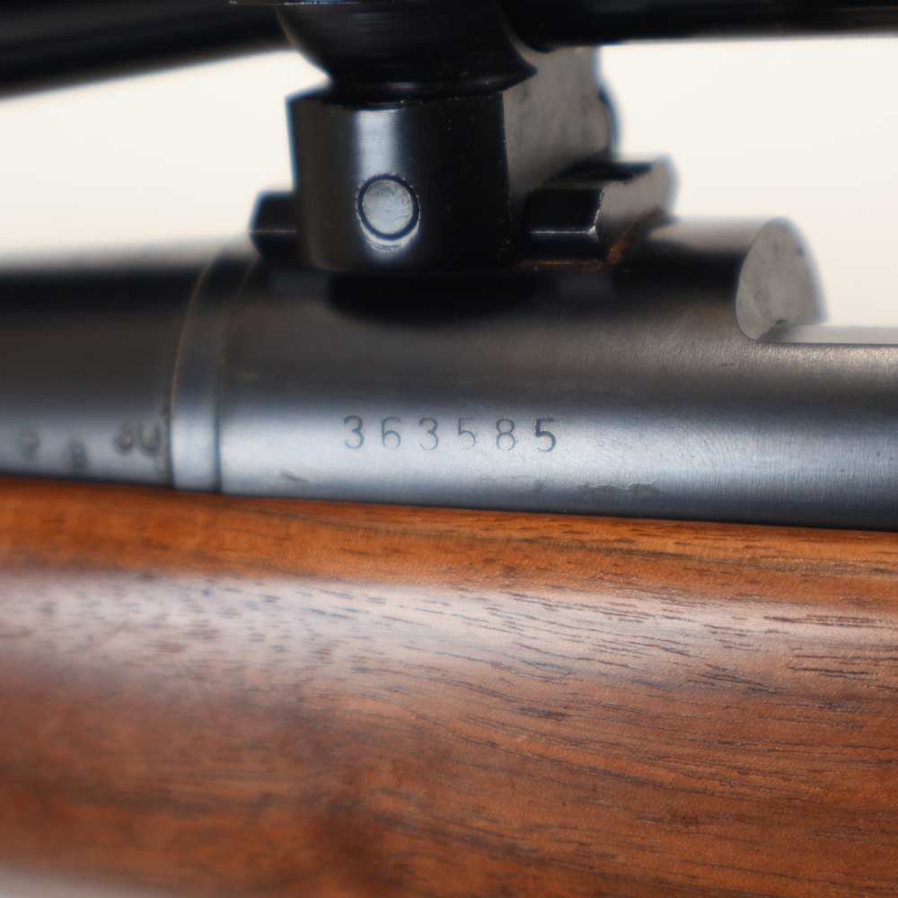Remington 722 .244 REM 26" Blue/Wood MFG 1955 W/ Lyman 8X Scope C&R OK! -img-17