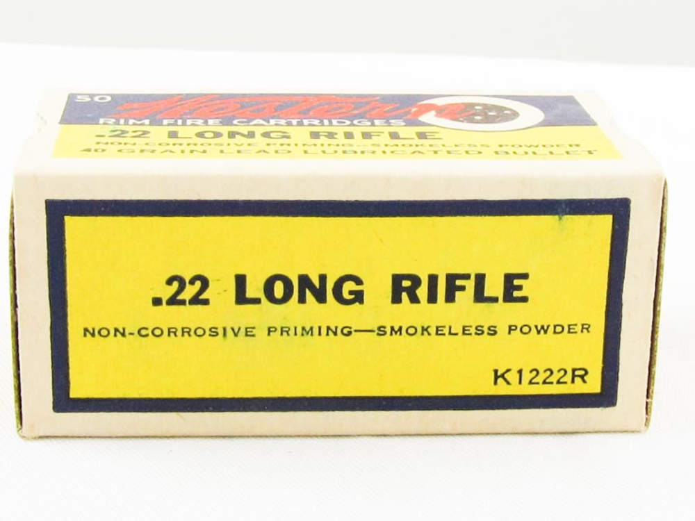 Pre-WW2 Western 22 LR - Full Bull's Eye Army Box-img-2