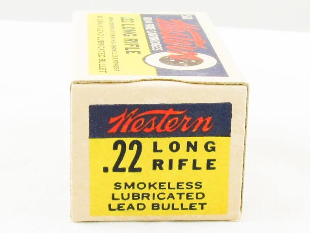 Pre-WW2 Western 22 LR - Full Bull's Eye Army Box-img-5