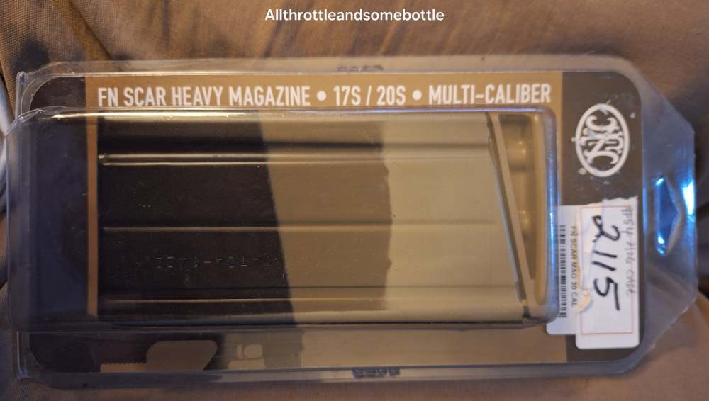 (1) FN SCAR 17S FDE 20 Round Magazine new in package-img-0