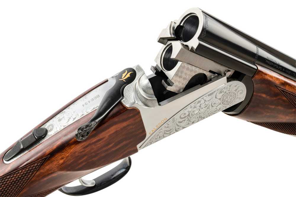 Fausti Usa Inc Caledon 410 Gauge 3" 28" Blued Barrel Engraved Stainless-img-2