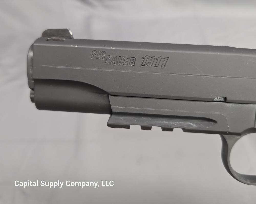 Sig Sauer 1911 Tacops pistol .45 Auto with 6 magazines-img-17