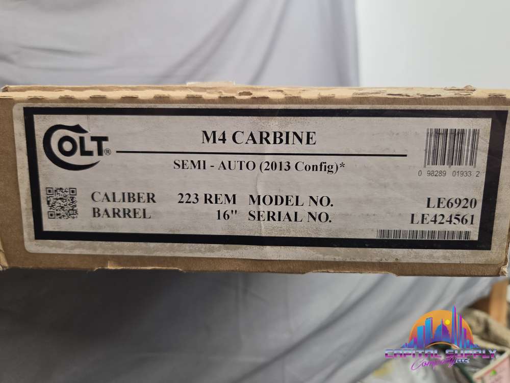 Colt M4 Carbine 5.56mm LE6920 with box-img-22