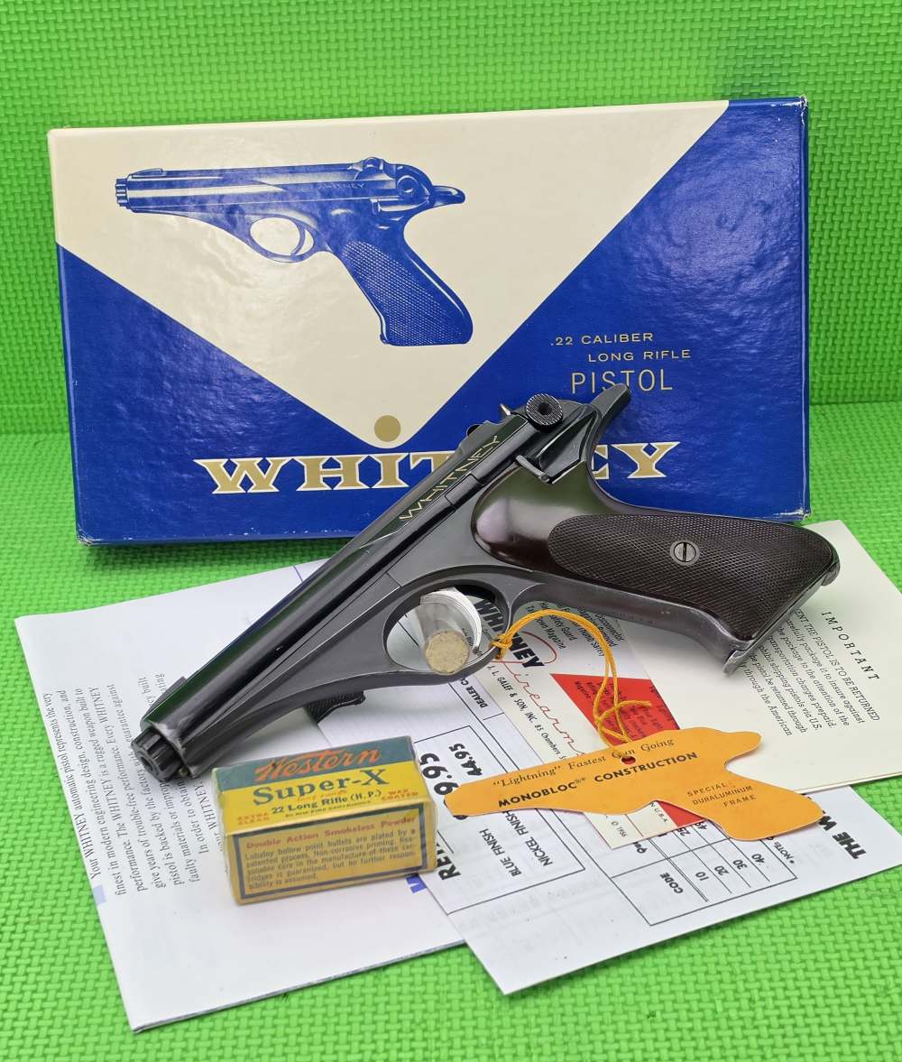 WHITNEY WOLVERINE 22 LR IN ORIGINAL BOX * BORN 1956 FIRST YEAR PRODUCTION -img-0