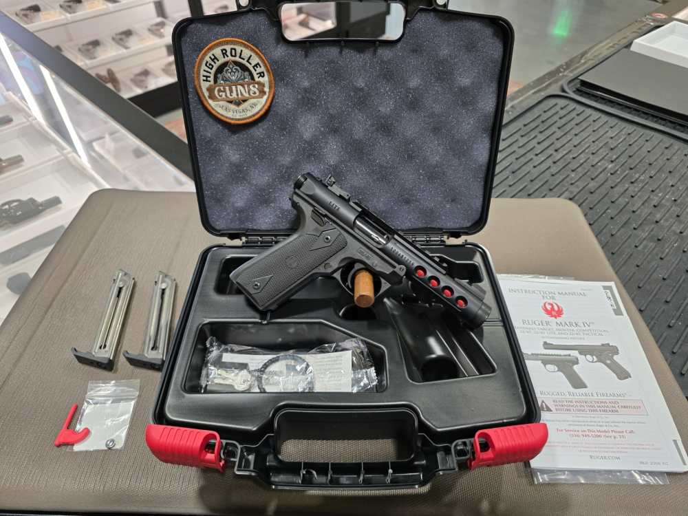 NEW Ruger Mark IV 22/45 Lite USMC 22lr 2x10rd-img-3