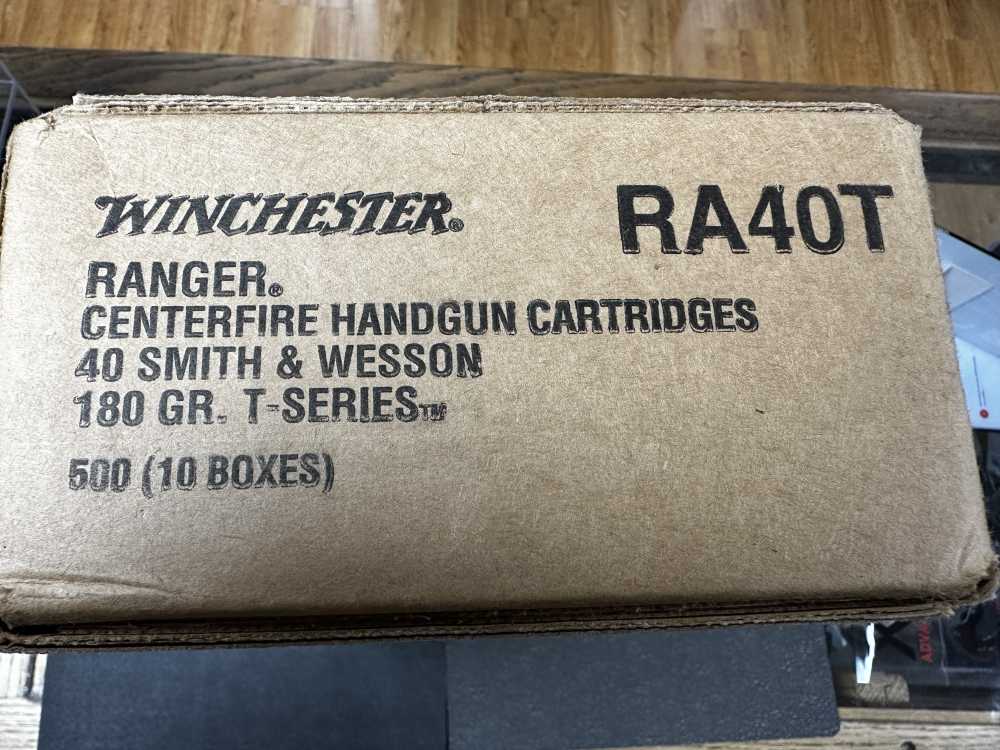 Winchester 40S&W Ranger 180GR T-Series RA40T-img-0