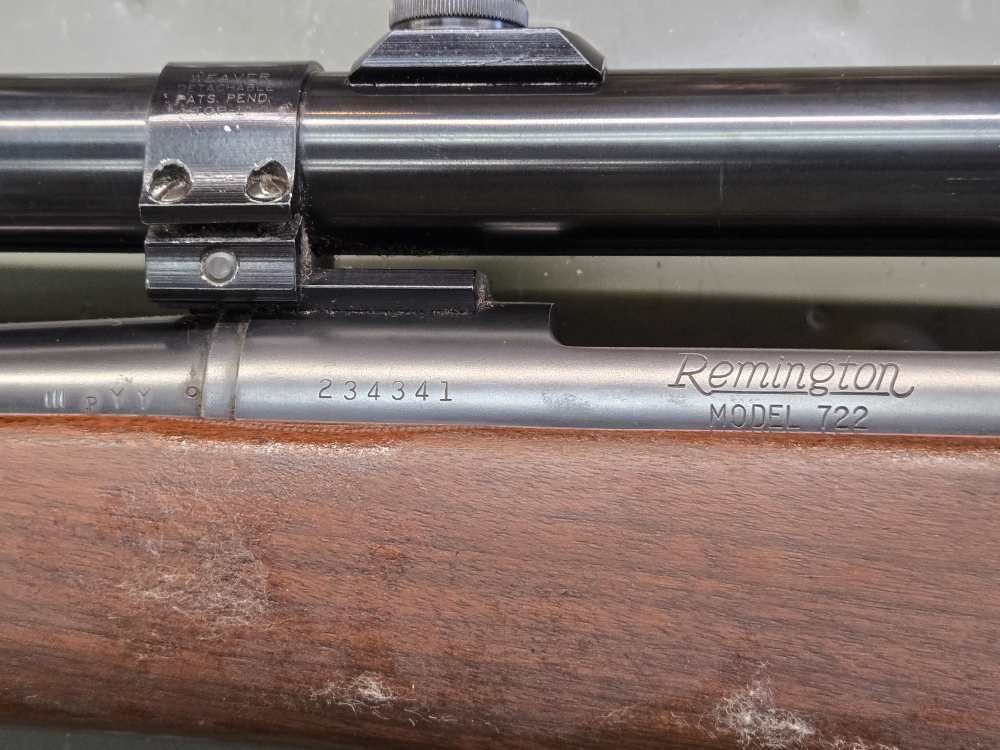 1952 REMINGTON MODEL 722 .222 REM 26" WEAVER K10 VARMINT SN 234341-img-5