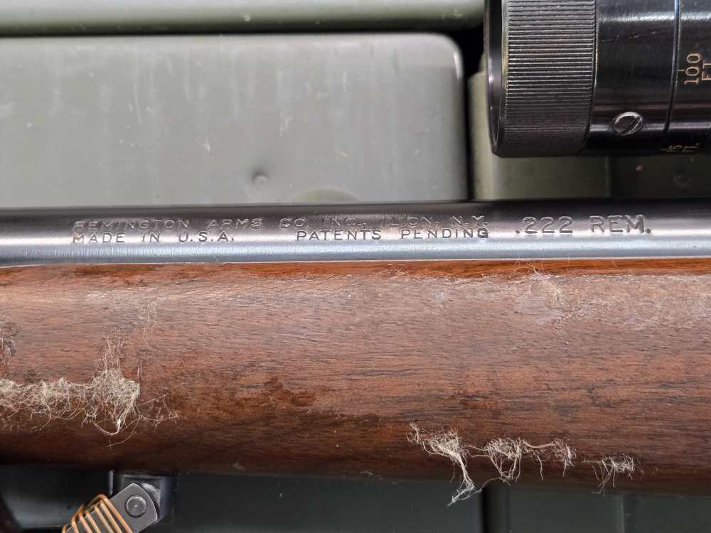 1952 REMINGTON MODEL 722 .222 REM 26" WEAVER K10 VARMINT SN 234341-img-6