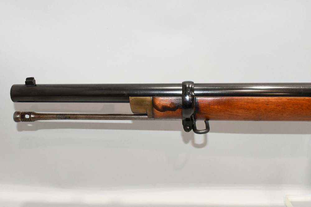 Nice Parker Hale Repro 1861 Enfield Musketoon Percussion Rifle 58 Cal-img-10
