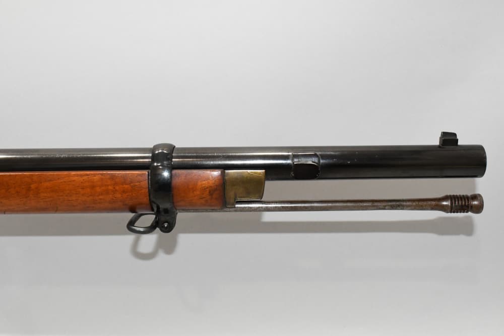 Nice Parker Hale Repro 1861 Enfield Musketoon Percussion Rifle 58 Cal-img-5