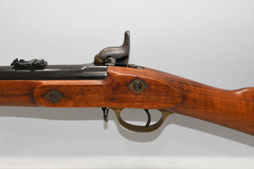 Nice Parker Hale Repro 1861 Enfield Musketoon Percussion Rifle 58 Cal-img-8