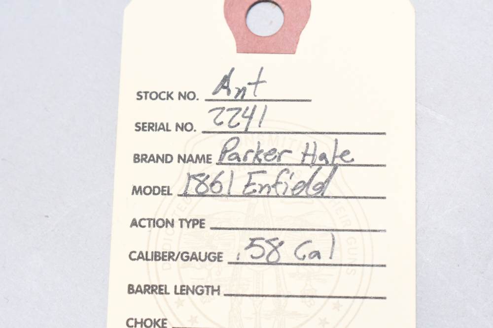 Nice Parker Hale Repro 1861 Enfield Musketoon Percussion Rifle 58 Cal-img-1