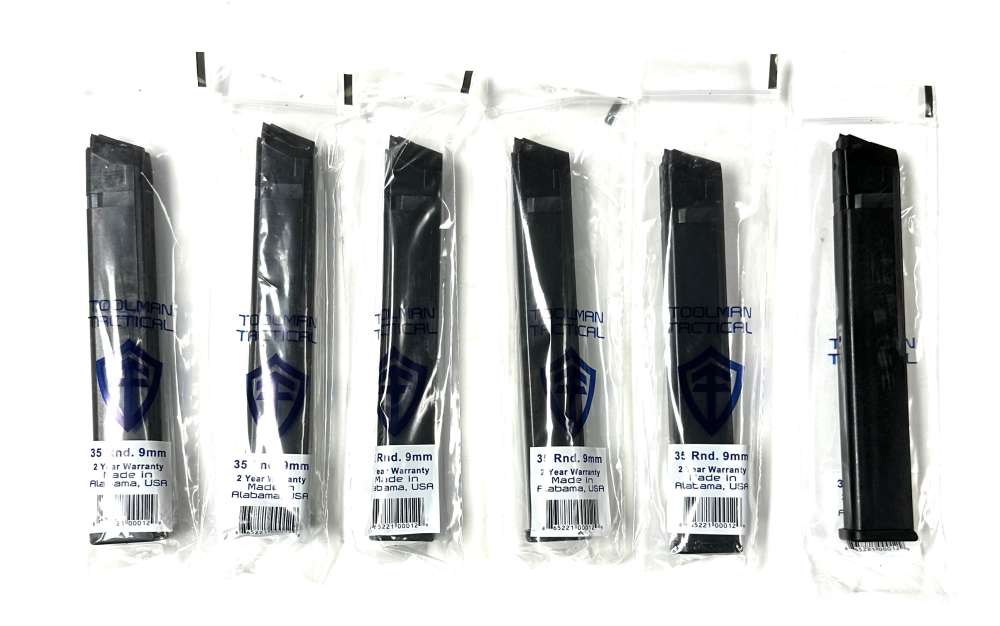 Toolman Tactical 35rd 9mm Magazines – Qty. 6-img-0
