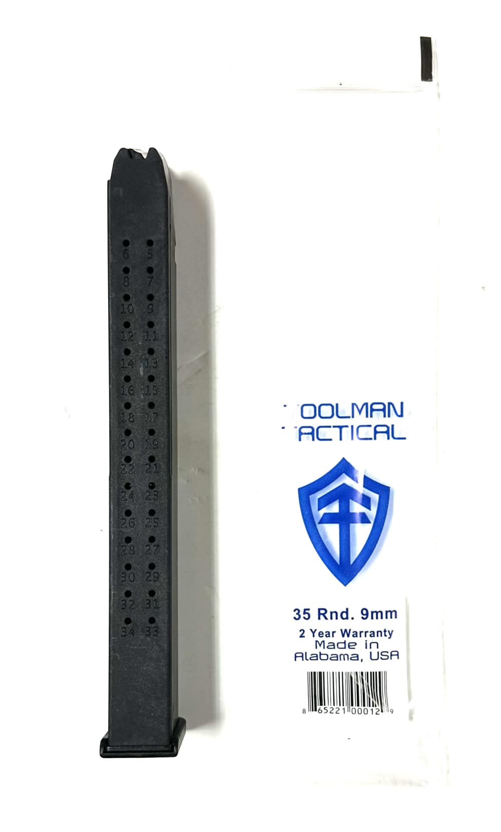 Toolman Tactical 35rd 9mm Magazines – Qty. 6-img-1