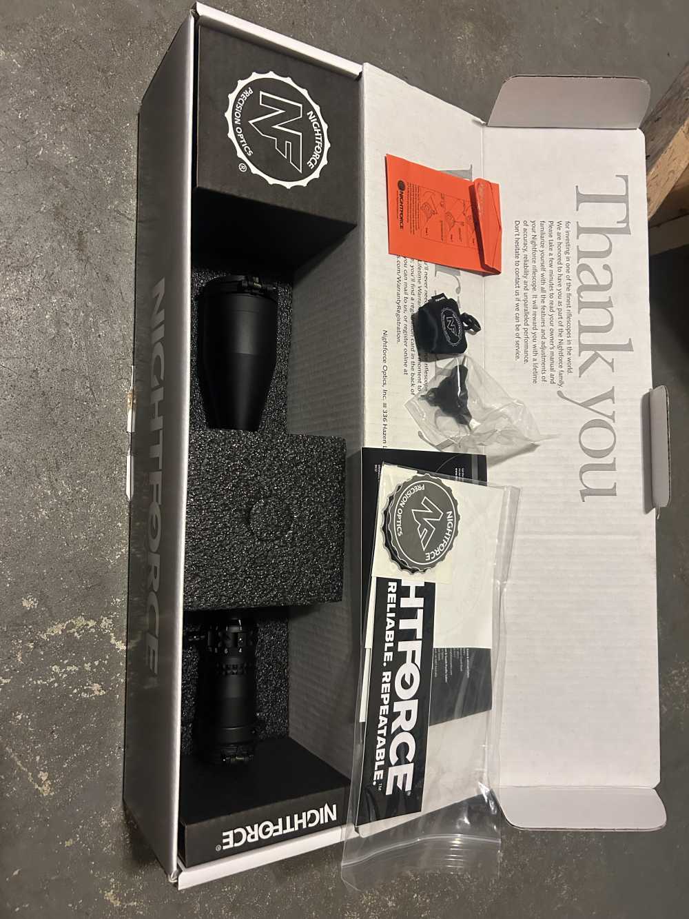 Nightforce NX8 4-32x50 F1 MIL-TX reticle-img-0