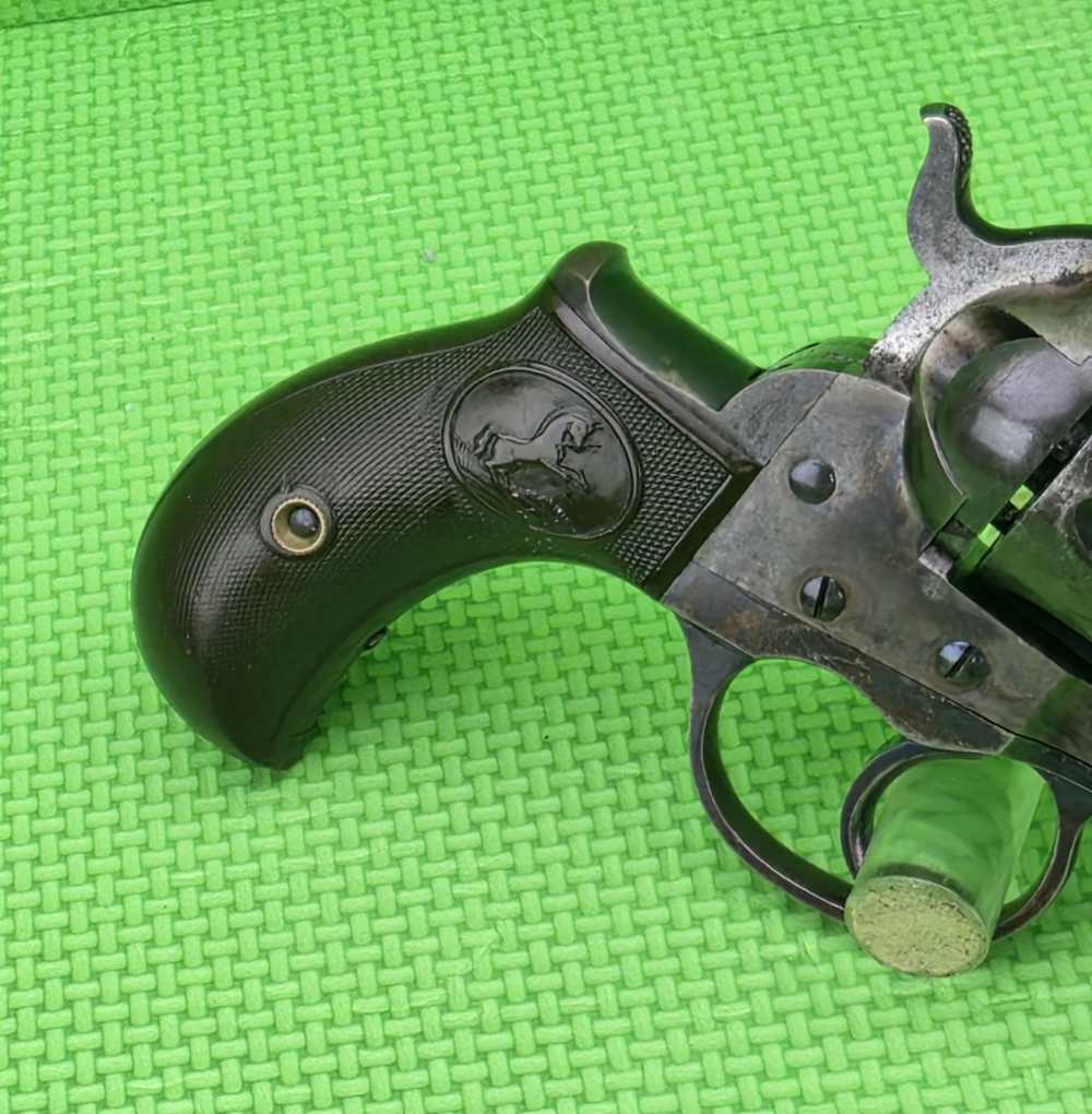 COLT 1877 LIGHTNING DOUBLE ACTION 38 MADE IN 1900 COLOR CASE HARDENED FRAME-img-8