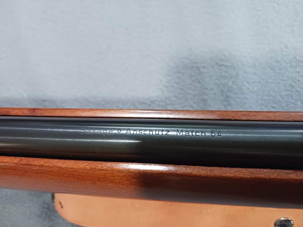 ANSCHUTZ MATCH 64 .22 LR 26" BARREL BOLT ACTION RIFLE USED-img-7