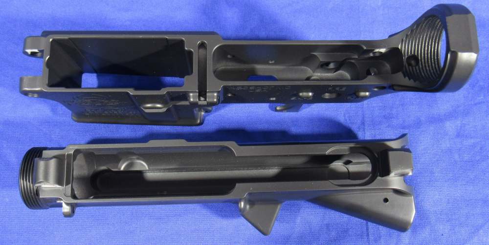 Black Rain Spec-15 Stripped AR15 Receiver Set & New 15" Mod Rail (Black)-img-6