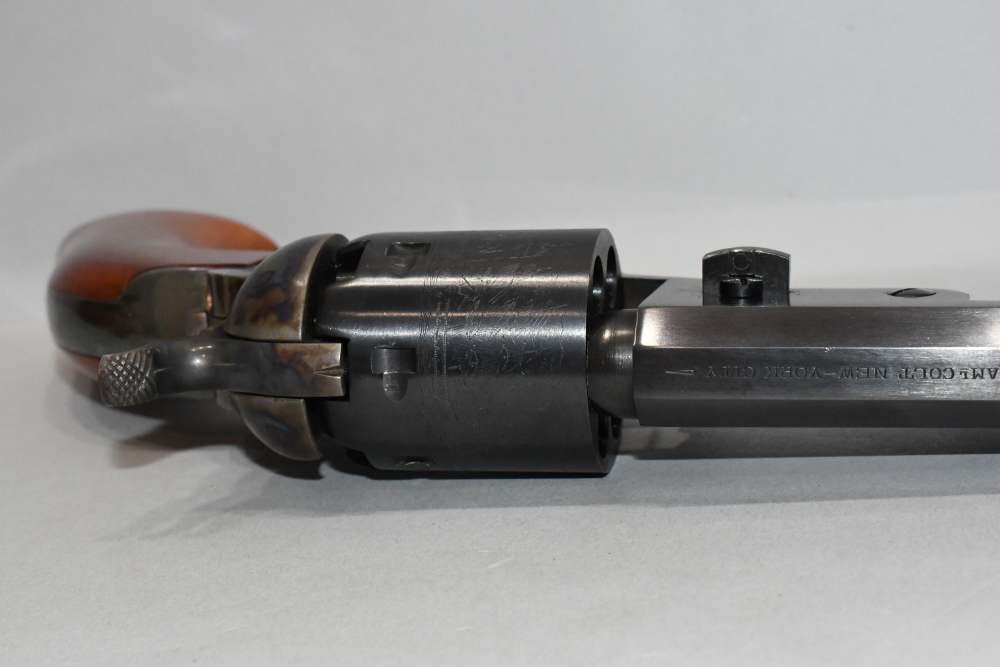 Nice Colt 2nd Gen Model 1851 Navy Percussion Revolver 36 Cal W Box 1978-img-11