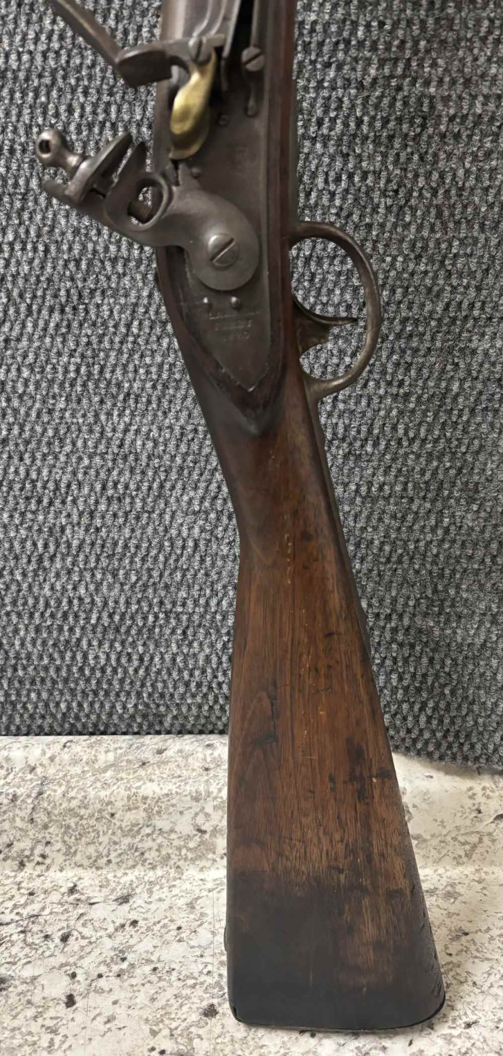 Harpers Ferry Musket Model of 1816 Type 1 Manufactured in 1820-img-1