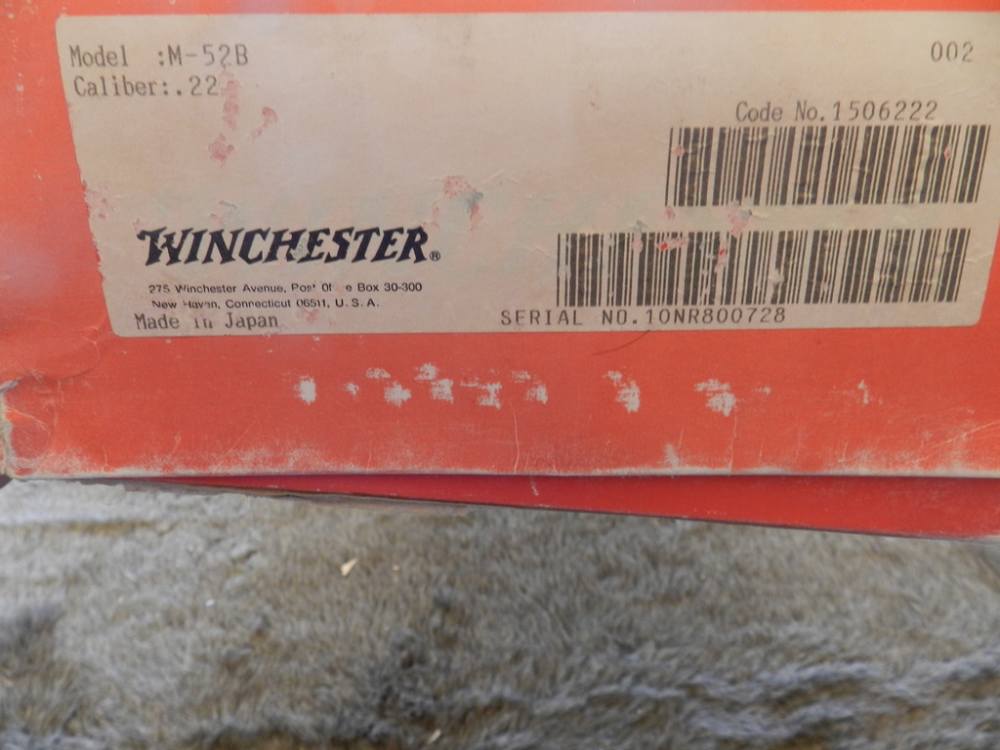 Winchester Model 52B Sporter 22LR Leupold Scope Looks NIB-img-16