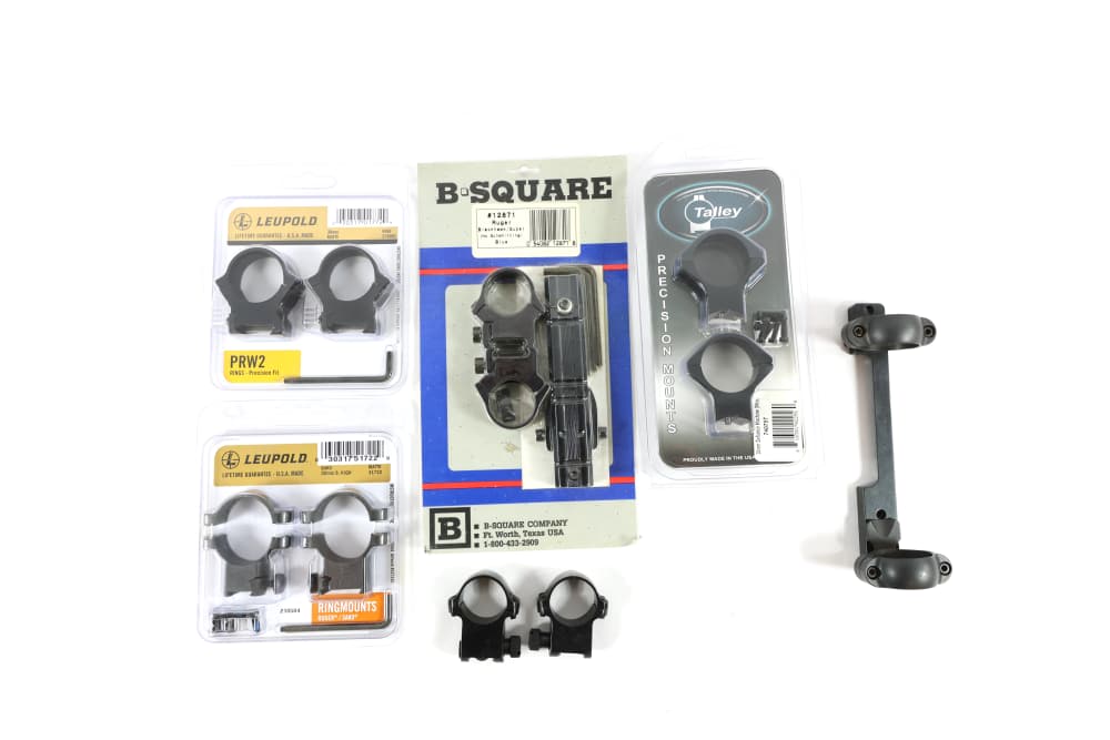 Misc Scope Ring & Mount Lot-img-0