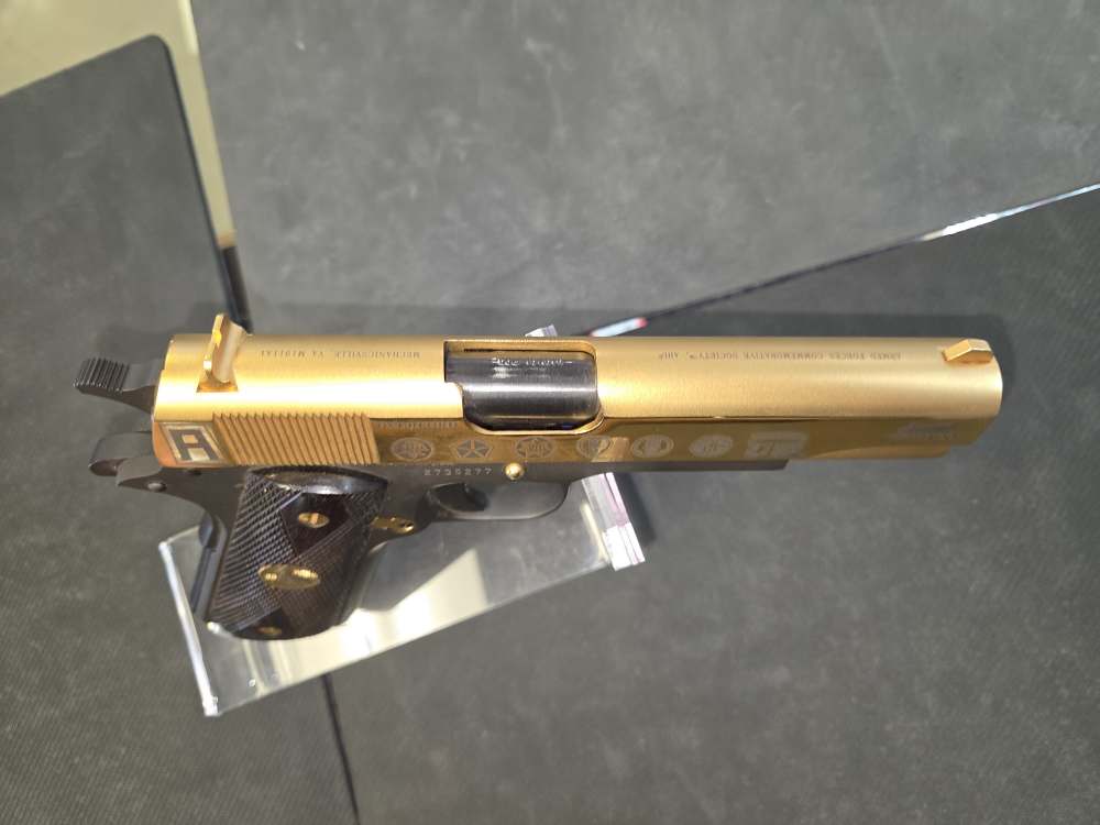 LIMITED COLT Colt Overlord Neptune D-Day Gold 1911 commemorative -img-11