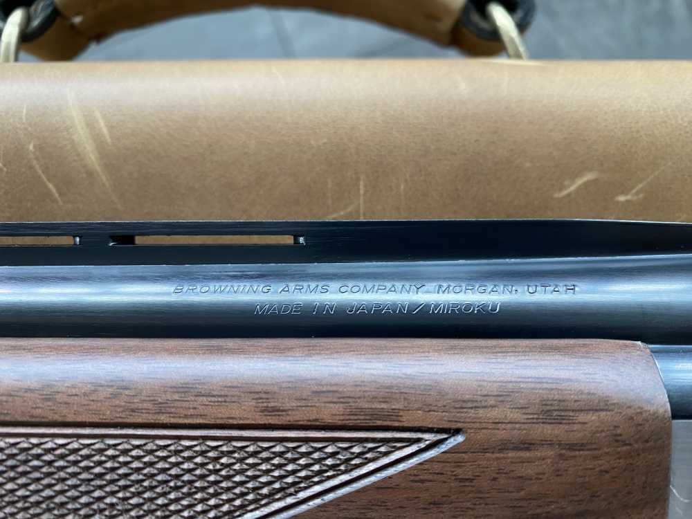Browning Citori White Satin Stainless 12 Gauge New Old Stock Penny Auction -img-1