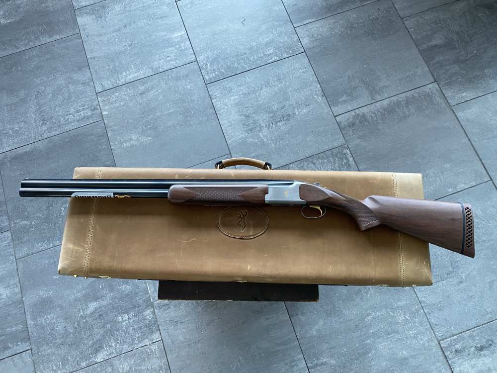 Browning Citori White Satin Stainless 12 Gauge New Old Stock Penny Auction -img-0
