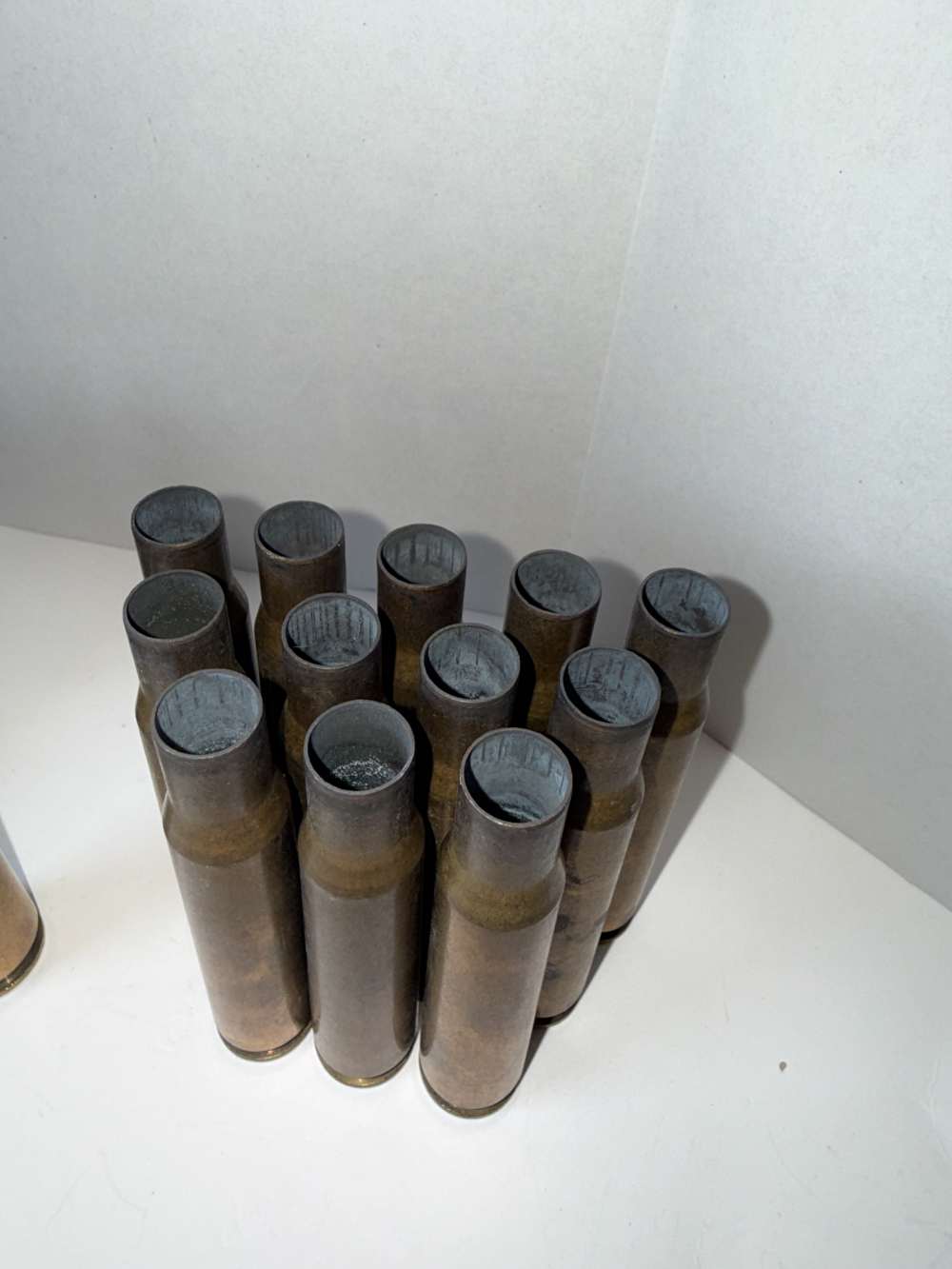 30Ct WWII USGI .50 BMG Brass Casings RA44 Stamped Remington+1 RA44 Live Rd-img-9