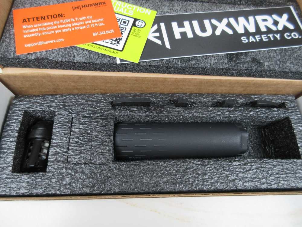 HUXWRX Flow 9K Ti 9mm suppressor -img-1