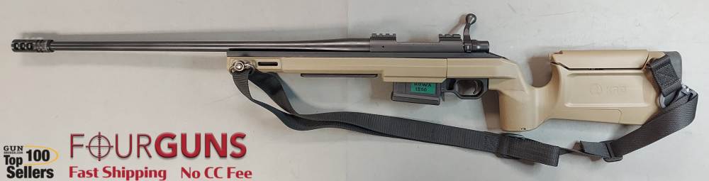 Used Howa 1500 Bolt-Action Rifle 6.5 Creedmoor 22" Barrel 5rd w/ KRG Stock-img-0
