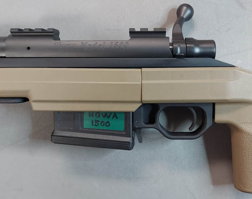 Used Howa 1500 Bolt-Action Rifle 6.5 Creedmoor 22" Barrel 5rd w/ KRG Stock-img-4