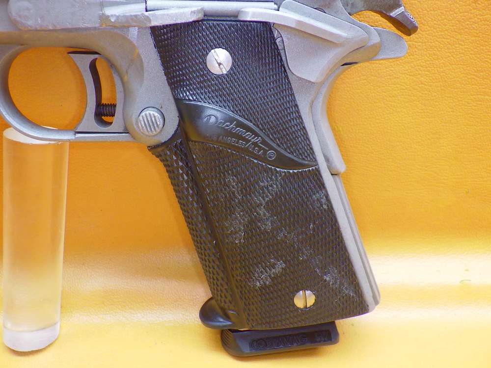 AMT Hardballer .45 ACP 5" Bbl Stainless 1911 Adj Sights Pachmayr Grip 8+1-img-23